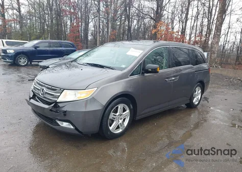 2012 Honda Odyssey Touring/Touring Elite z USA, uszkodzony, nr VIN 5FNRL5H96CB053418